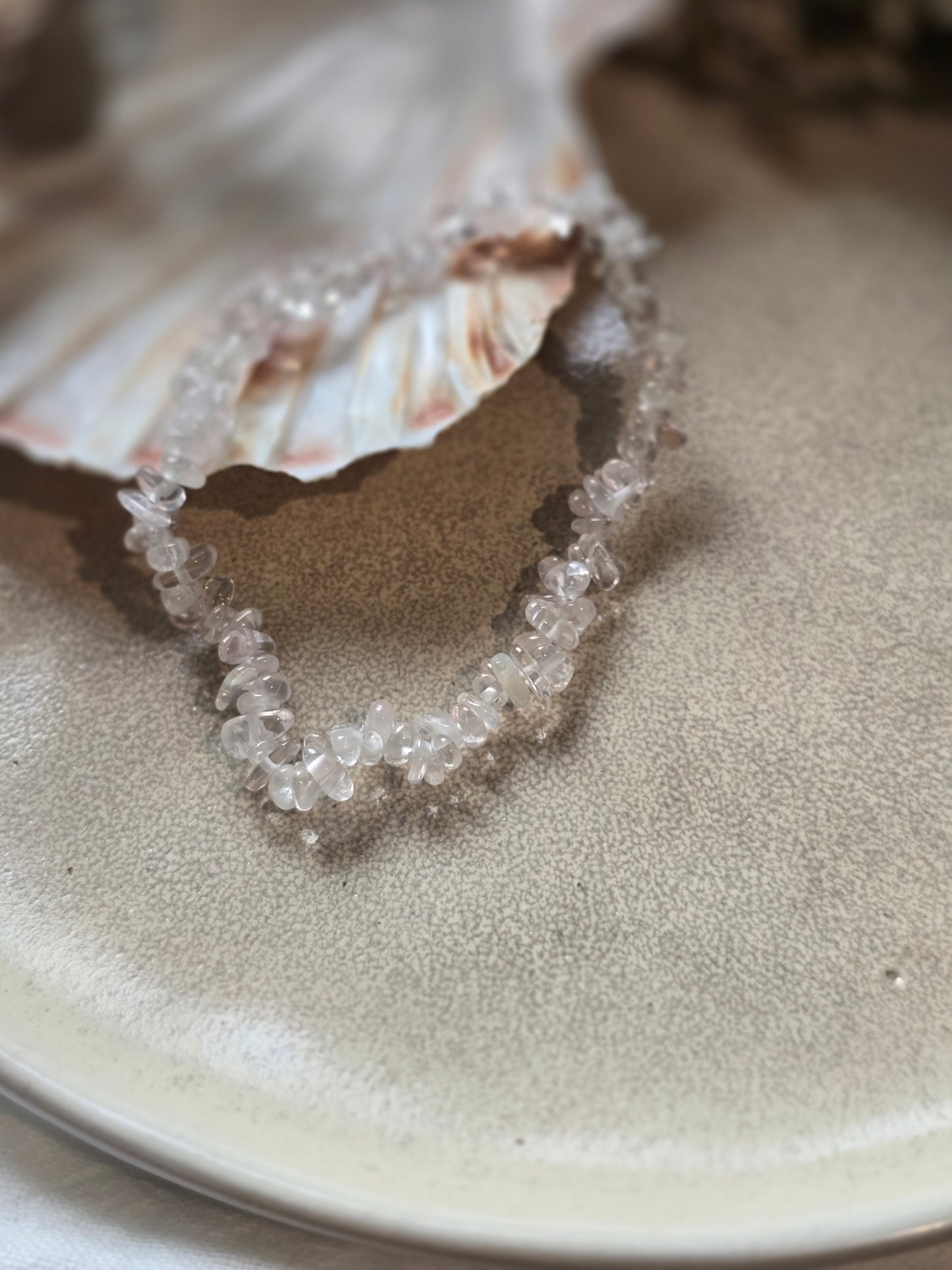 Bracelet Cristal de Roche Baroque Bracelet simple