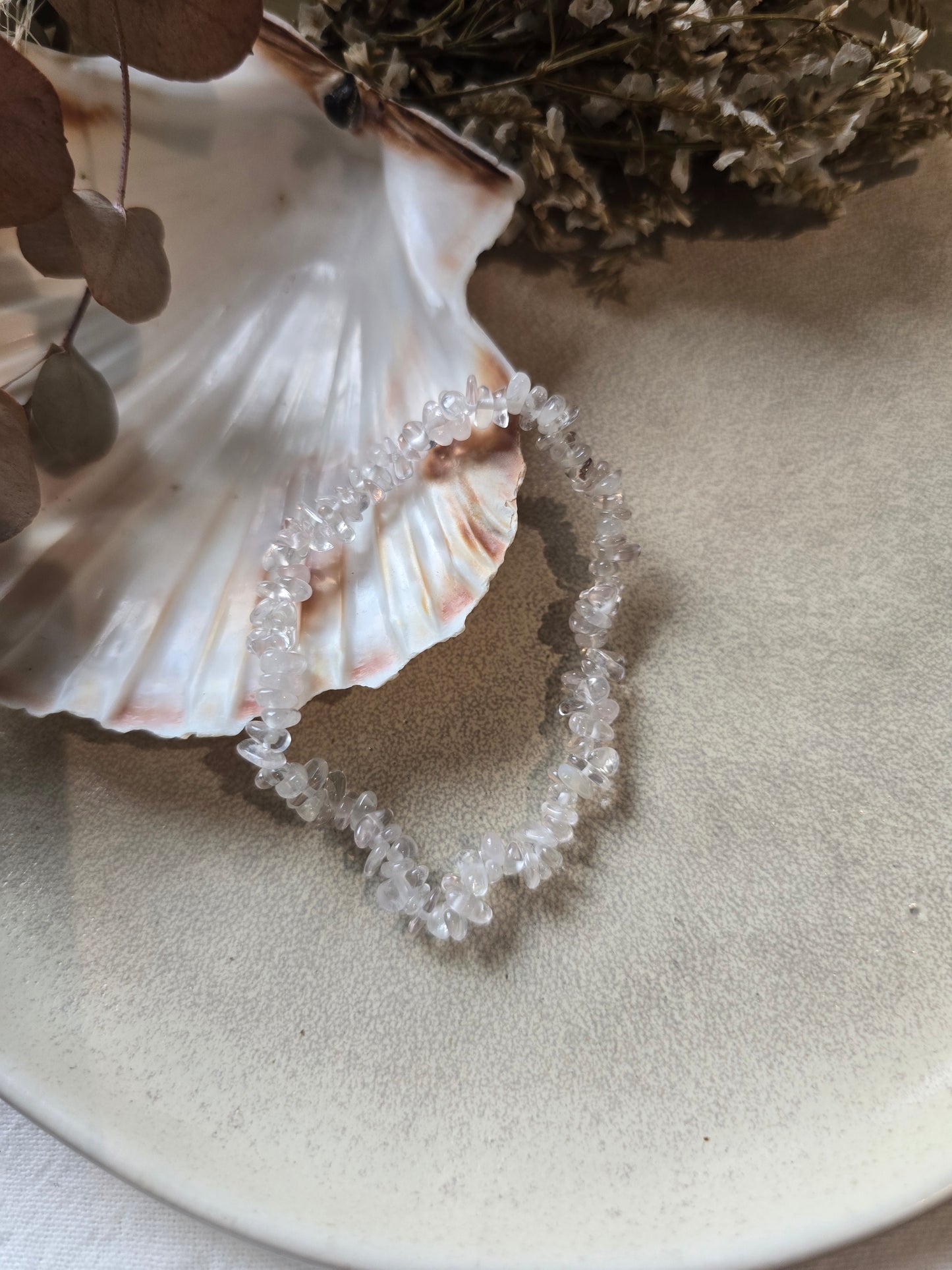 Bracelet Cristal de Roche Baroque Bracelet simple