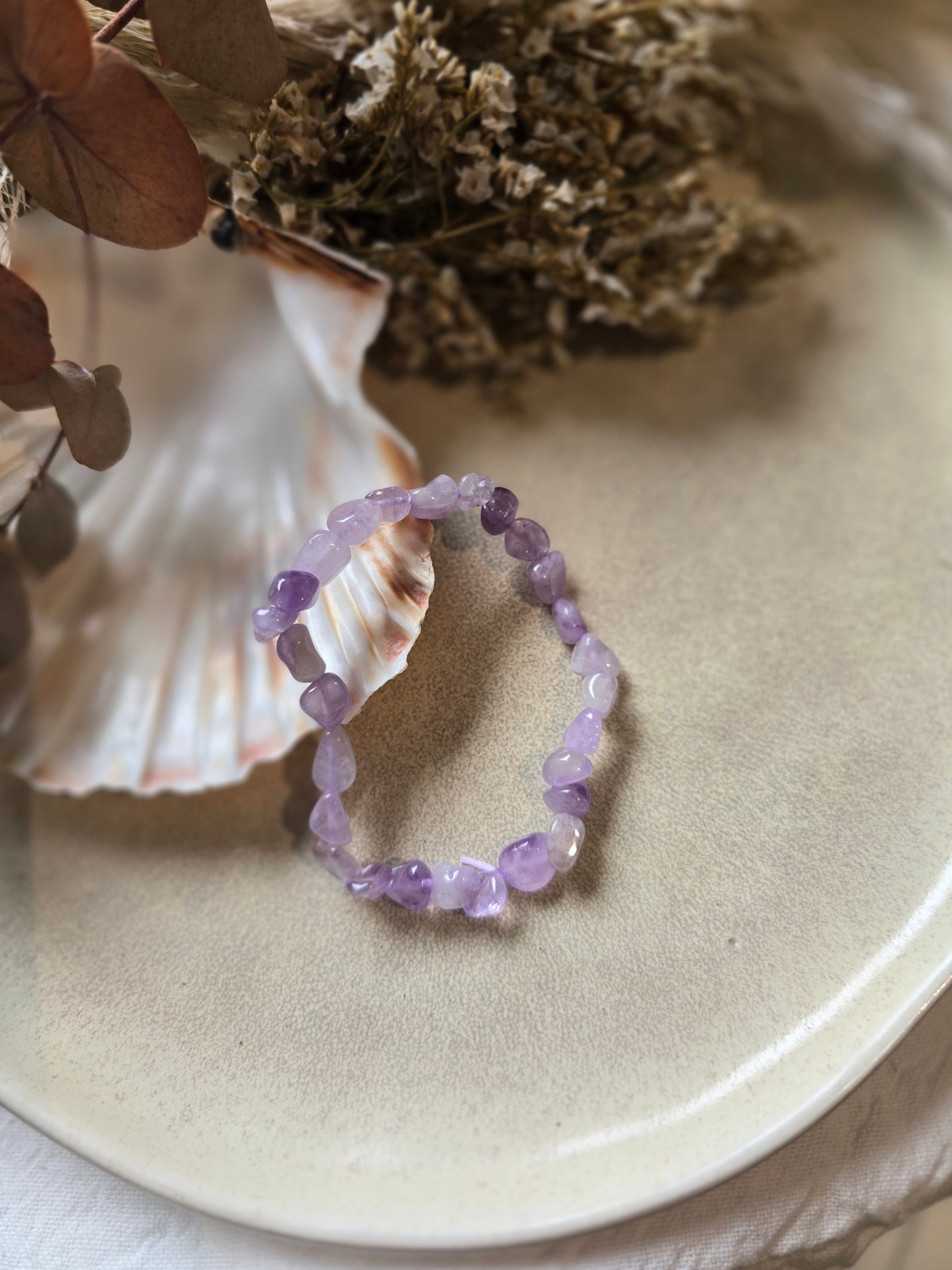 Améthyste lavande - Bracelet