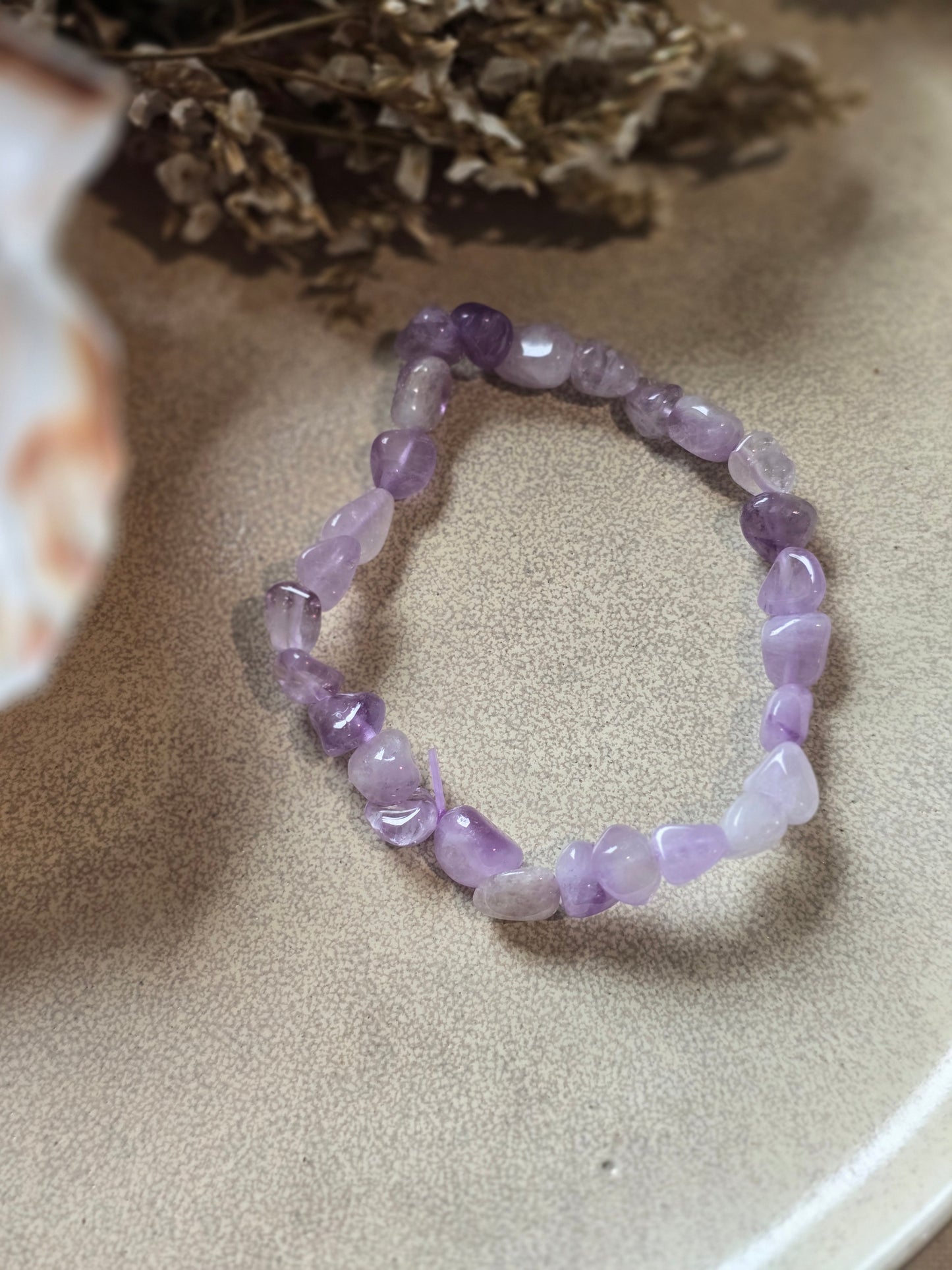 Améthyste lavande - Bracelet