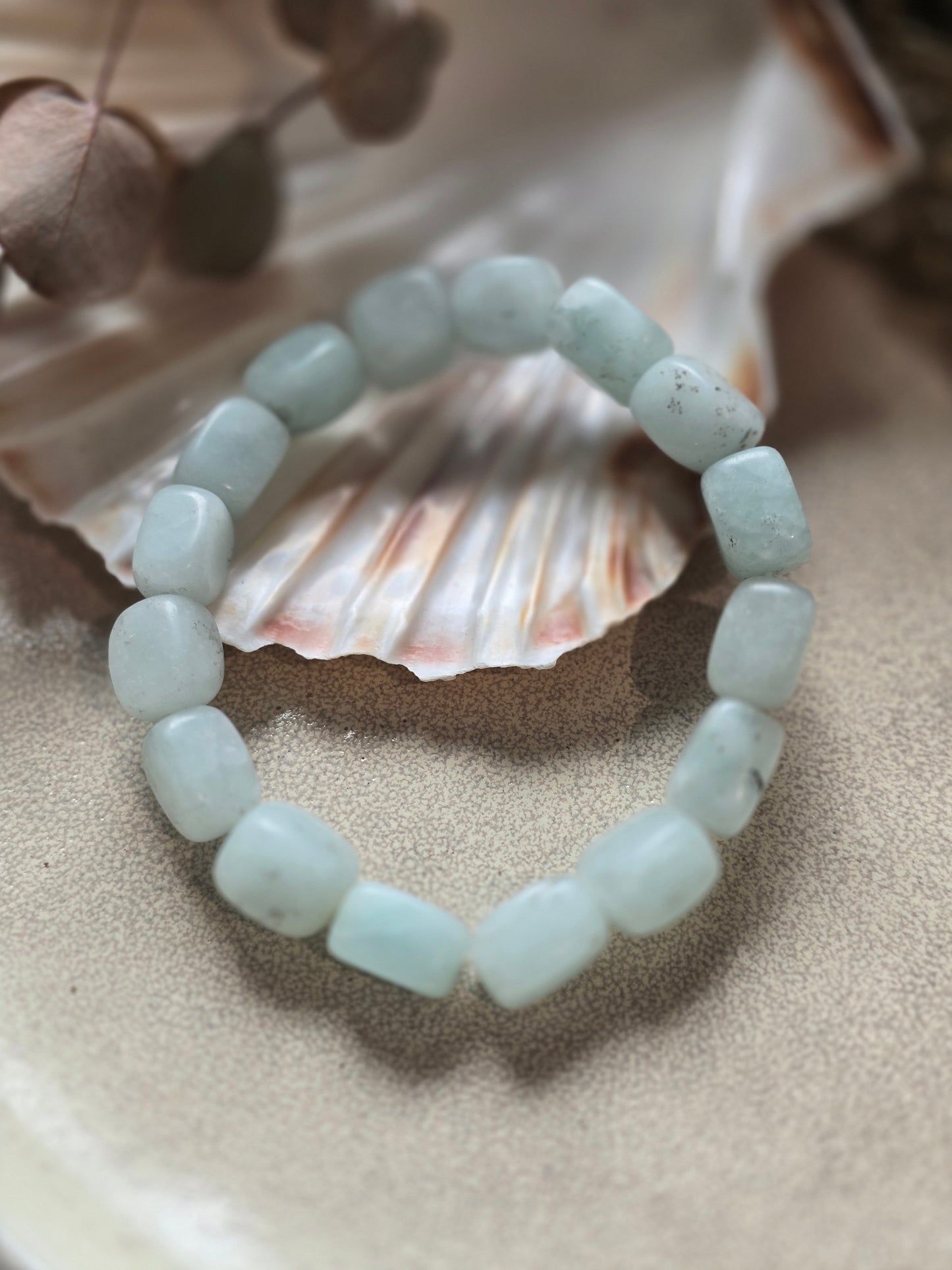 Amazonite carrées - Bracelet