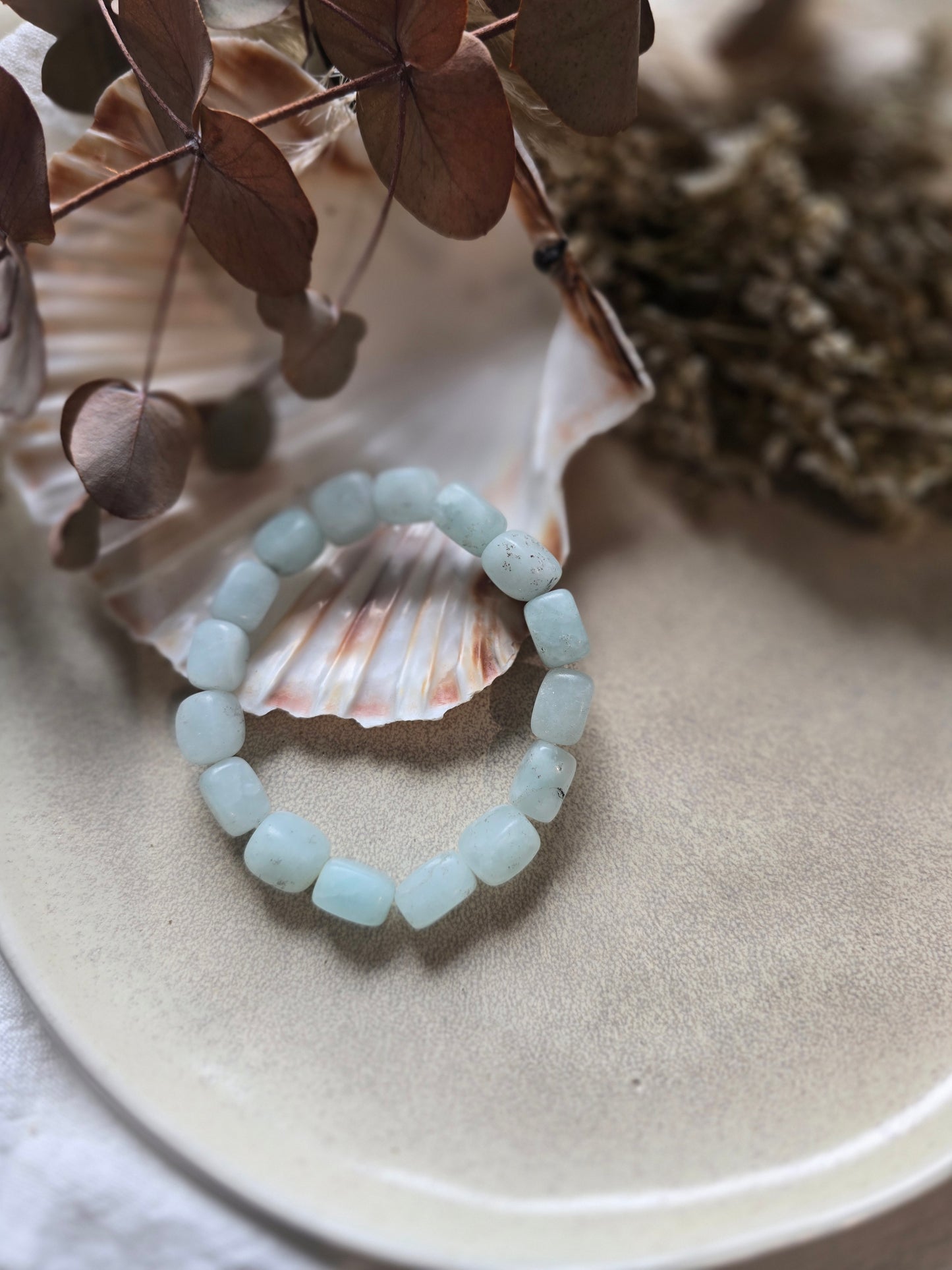 Amazonite carrées - Bracelet