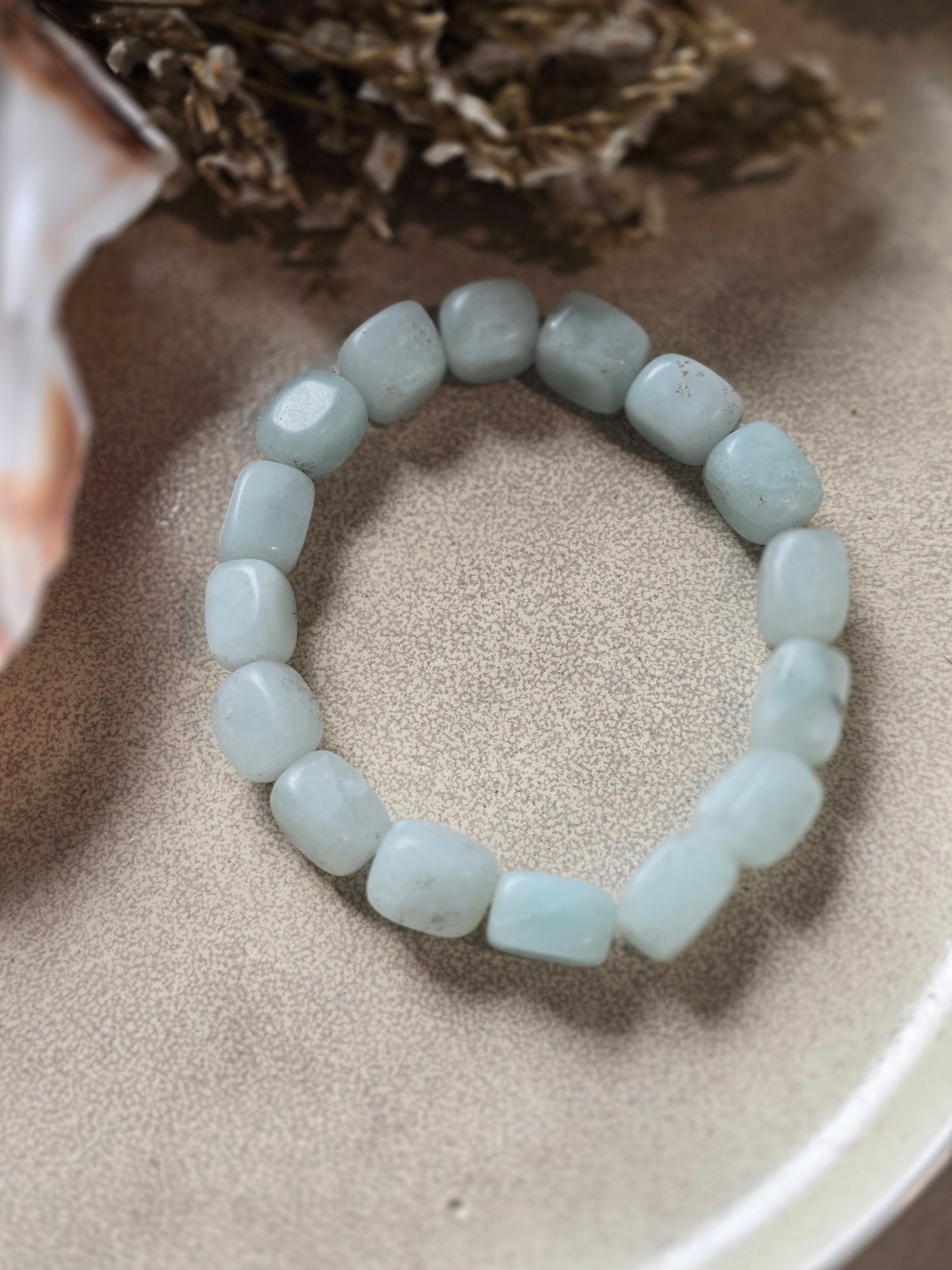 Amazonite carrées - Bracelet